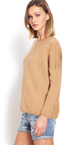 Thumbnail for your product : Forever 21 Relaxed Crew Neck Sweater