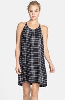 Thumbnail for your product : Madison Marcus Grid Print Slipdress