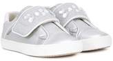 Thumbnail for your product : Geox embellished touch strap sneakers