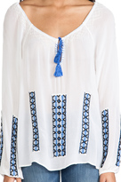 Thumbnail for your product : Rory Beca Ari Embroidered Blouse
