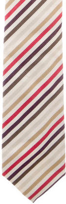 Burberry Striped Woven Tie