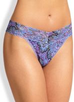 Thumbnail for your product : Hanky Panky Original Paisley Lace Thong