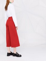 Thumbnail for your product : Alberto Biani Tailored Cropped Trousers