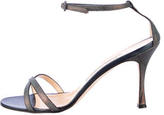 Thumbnail for your product : Manolo Blahnik Lizard Sandals
