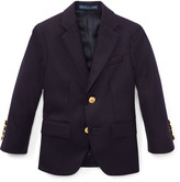 Thumbnail for your product : Ralph Lauren Lessona Wool Blazer, Navy, Size 2-4