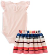 Thumbnail for your product : Kate Spade Girls' How Charming Bodysuit & Skirt Set