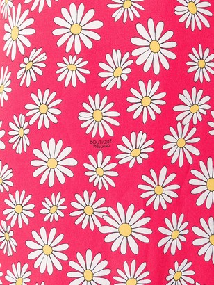 Boutique Moschino Floral Shift Mini Dress