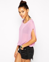 Thumbnail for your product : American Apparel Chiffon Blouse