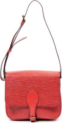 Leather purse Louis Vuitton Red in Leather - 25687485