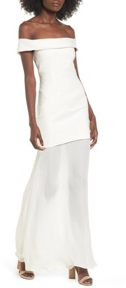 Stone_Cold_Fox Women's Stone Cold Fox Fairview Off The Shoulder Gown