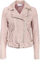 Thumbnail for your product : Lala Berlin Georgia Dynamic Leather Jacket