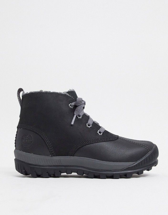 Timberland hayes chukka boots in black - ShopStyle