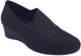 Thumbnail for your product : Impo Renny Embellished Stretch Wedge Shoe