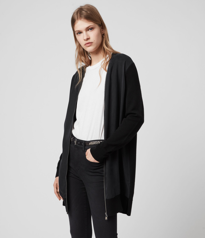 allsaints wing cardigan