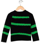 Thumbnail for your product : Little Marc Jacobs Girls' Wool-Blend Knit Cardigan black Girls' Wool-Blend Knit Cardigan