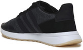 Thumbnail for your product : adidas Suede, Leather And Stretch-knit Sneakers