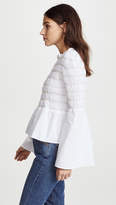 Thumbnail for your product : Endless Rose Smocked Poplin Top