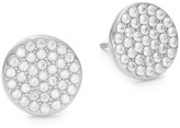 Thumbnail for your product : Kate Spade Crystal Pave Disc Stud Earrings