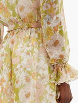 Thumbnail for your product : Zimmermann Super Eight Floral-print Silk Playsuit - Multi