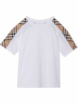Thumbnail for your product : Burberry Children Vintage Check cotton T-shirt