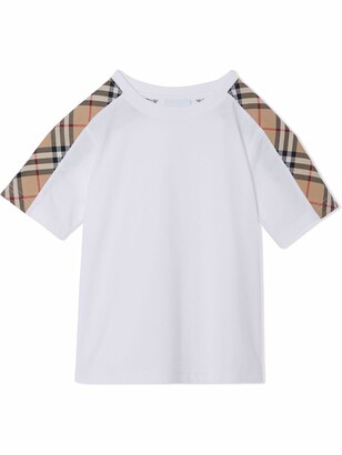 Burberry Children Vintage Check cotton T-shirt