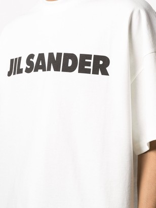 Jil Sander logo print short sleeve T-shirt