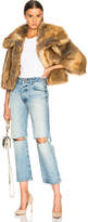Thumbnail for your product : Moussy Vintage Geona Crop Straight in Light Blue | FWRD