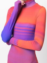 Thumbnail for your product : Nina Ricci Graphic-Print Midi Dress