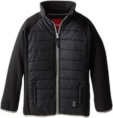 Thumbnail for your product : Izod Little Boys' Puffer Front Fleece Midweight Jacket