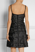 Thumbnail for your product : Marc Jacobs Tiered silk-satin mini dress