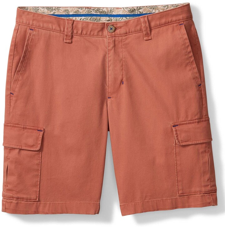 red cargo shorts mens