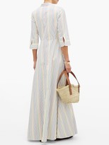 Thumbnail for your product : Evi Grintela Amaryllis Striped Cotton Shirt Dress - Multi
