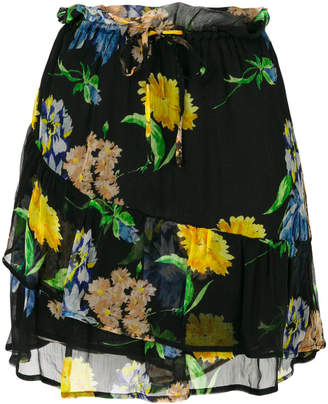 Ganni floral skirt