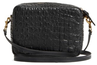 Clare Vivier Midi Sac Leather Crossbody Bag - Black