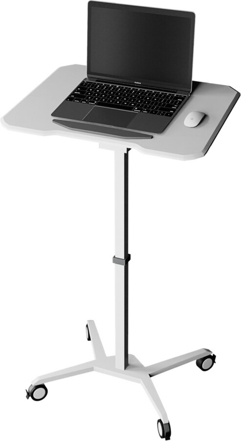 Simplie Fun Sit To Stand Mobile Laptop Computer Stand With Height ...