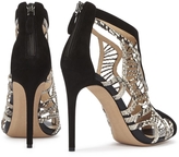 Thumbnail for your product : Alexandre Birman Koleta black ayers and suede sandals