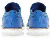 Thumbnail for your product : Dune Mens BALOO White Sole Lace Up Brogue in Blue Size UK 10