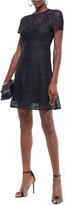 Thumbnail for your product : Maje Flared Guipure Lace Mini Dress