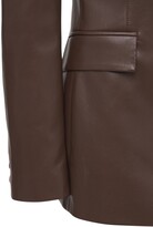 Thumbnail for your product : Nanushka Hathi Faux Leather Fitted Blazer