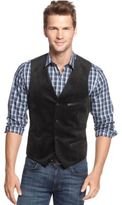 Thumbnail for your product : Alfani Big and Tall Velvet Satin-Trimmed Vest