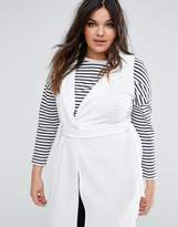 Thumbnail for your product : Boohoo Plus Sleeveless Duster Coat