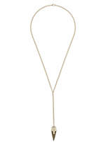 Thumbnail for your product : Topman Shard Pendant Y Shape Necklace