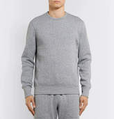Thumbnail for your product : Reigning Champ Melange Fleece-Back Cotton-Blend Jersey Sweatshirt - Men - Gray