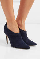 Thumbnail for your product : Jennifer Chamandi Fausto 105 Suede Ankle Boots - Brown