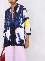 Thumbnail for your product : Daniela Gregis Abstract-Print Blouse