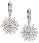 Thumbnail for your product : Adriana Orsini Pavé Sterling Silver Snowflake Drop Earrings