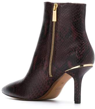 Michael Kors Collection Keke embossed ankle boots