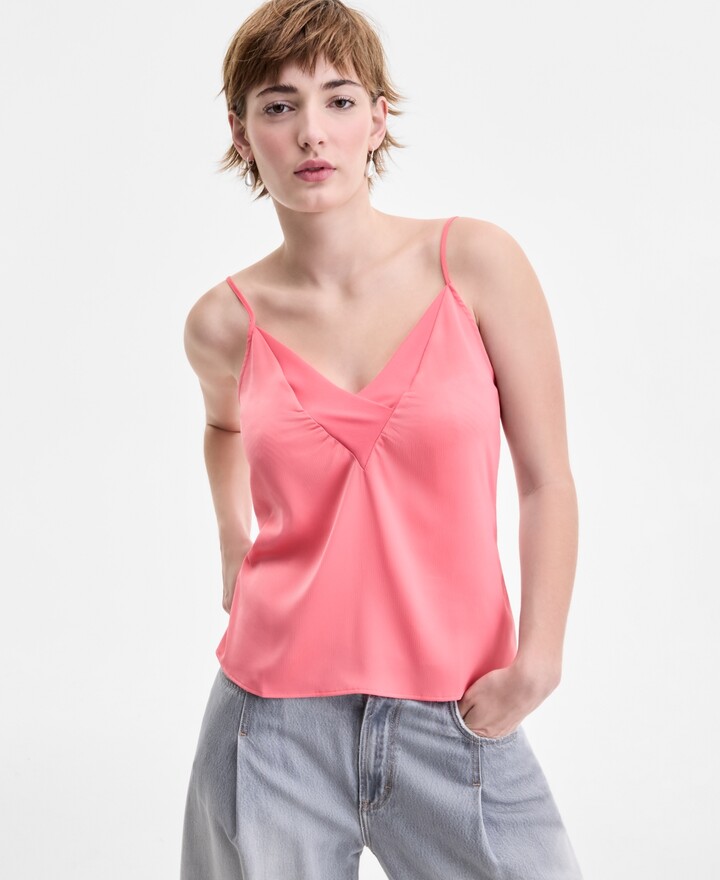 BOSS ORANGE Women's Crossover V-Neck Camisole Top