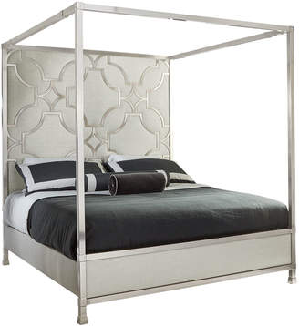 Bernhardt Zoe Stainless King Canopy Bed