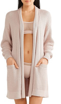 Thumbnail for your product : Skin Fiona Waffle-knit Cotton Robe